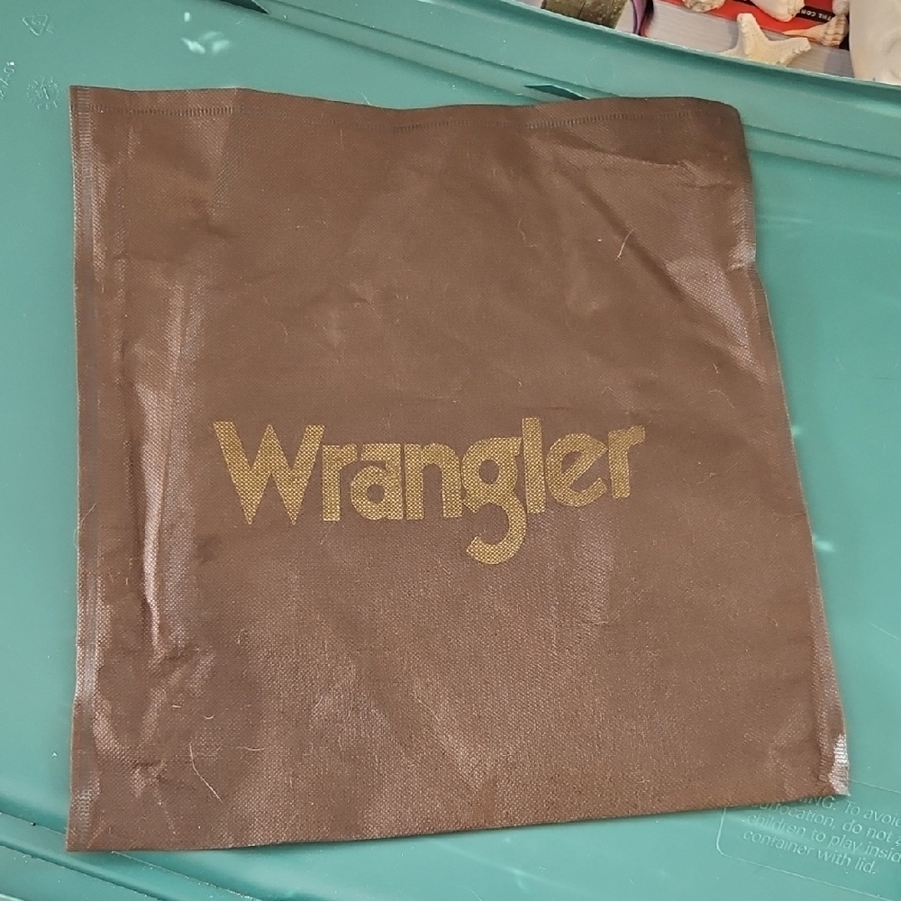 Wrangler Brown Dust Bag